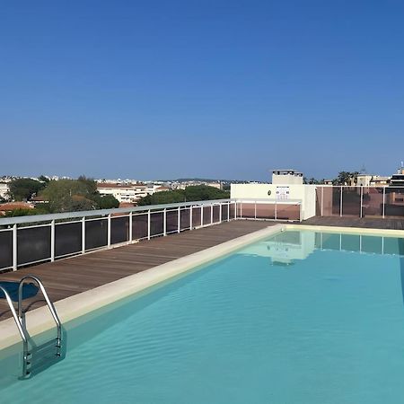 Elegant Appartement 2Pieces Piscinevue Mer Parking Vallauris Exterior photo