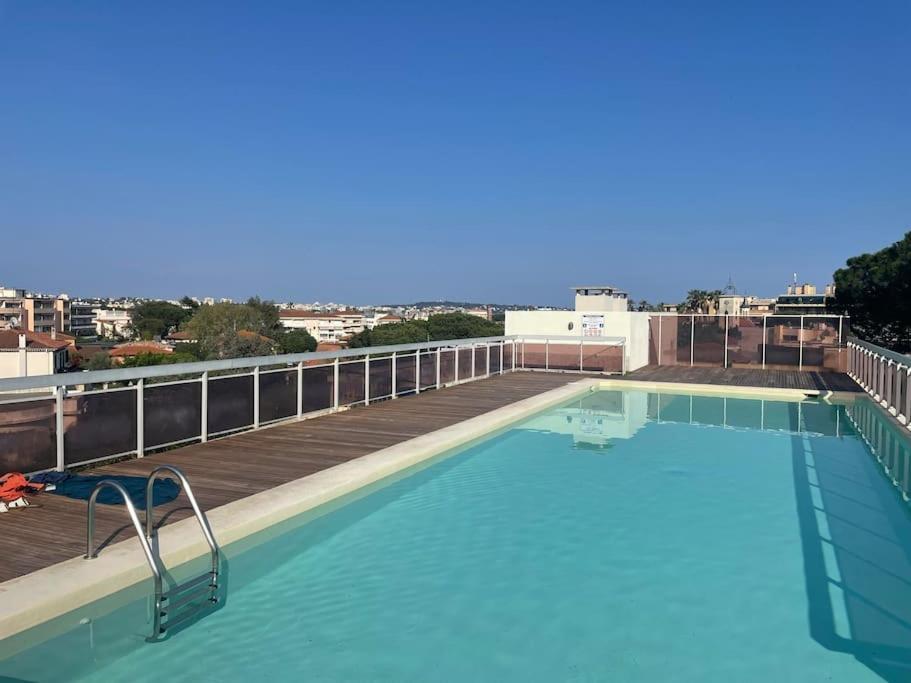 Elegant Appartement 2Pieces Piscinevue Mer Parking Vallauris Exterior photo