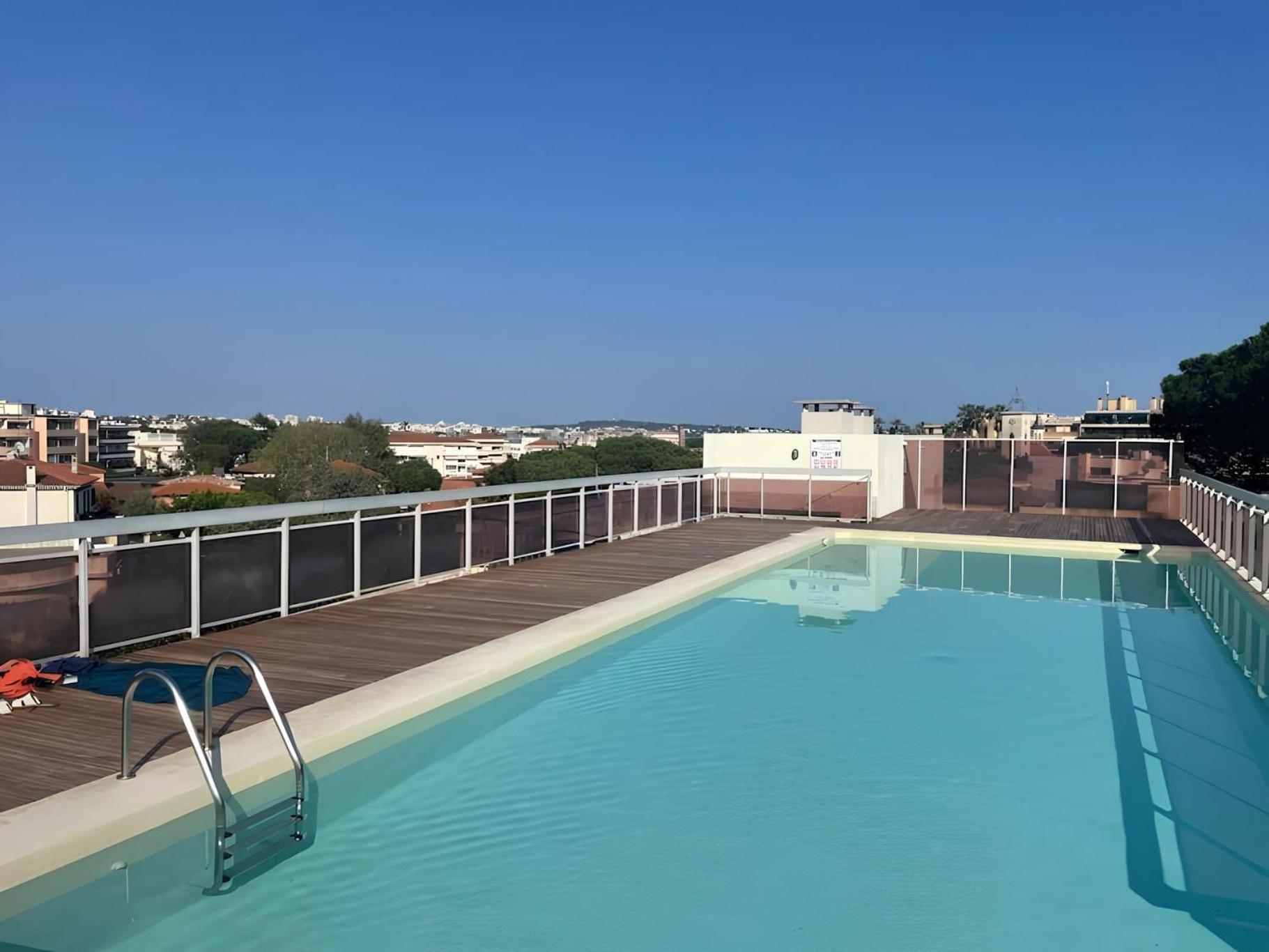 Elegant Appartement 2Pieces Piscinevue Mer Parking Vallauris Exterior photo